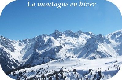 La montagne en hiver Au Vieux Four à Pain. Votre hébergement de vacances à Allevard.